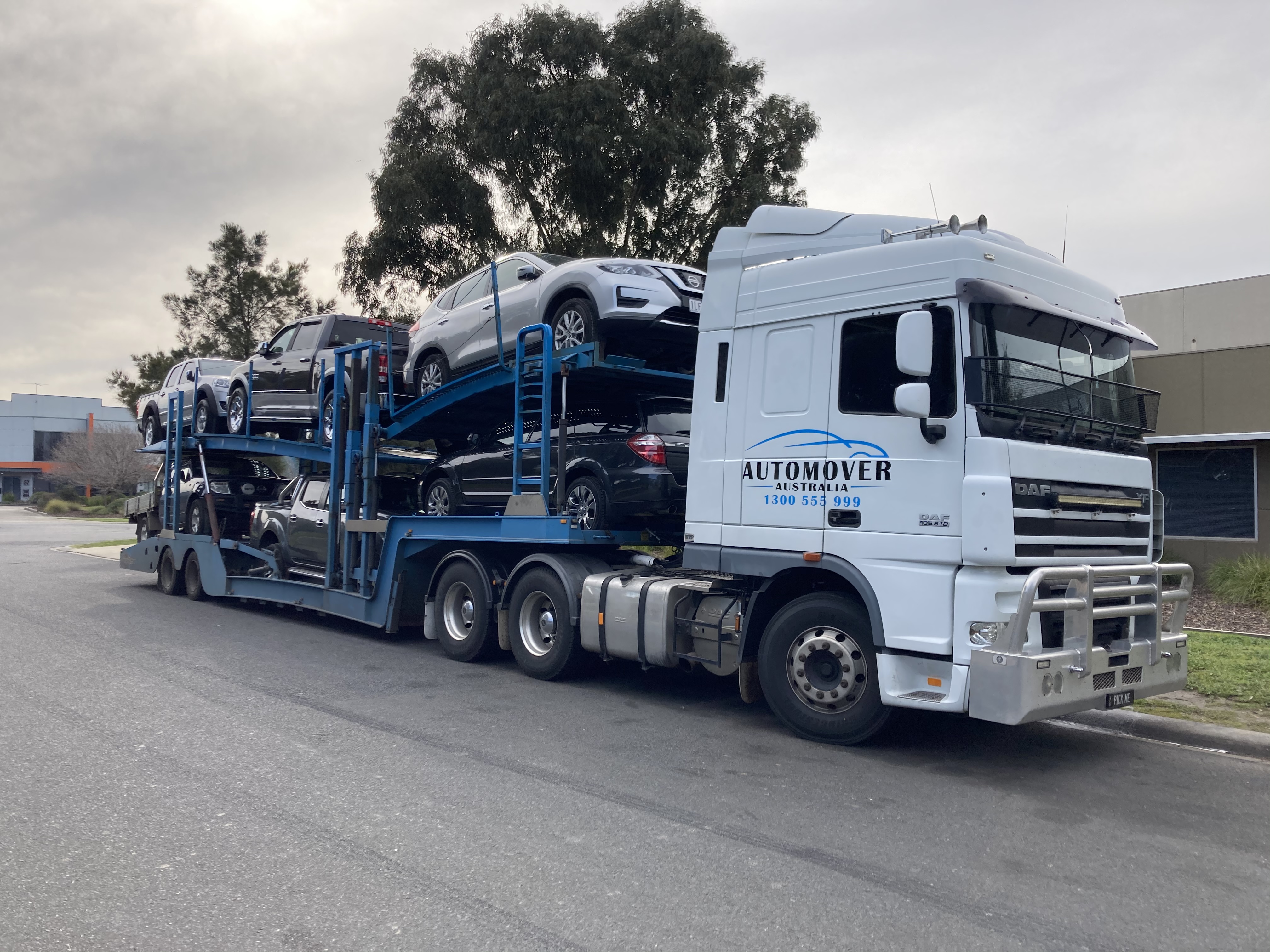 Auto Mover Multi-Vehicle Car Carrier Transport