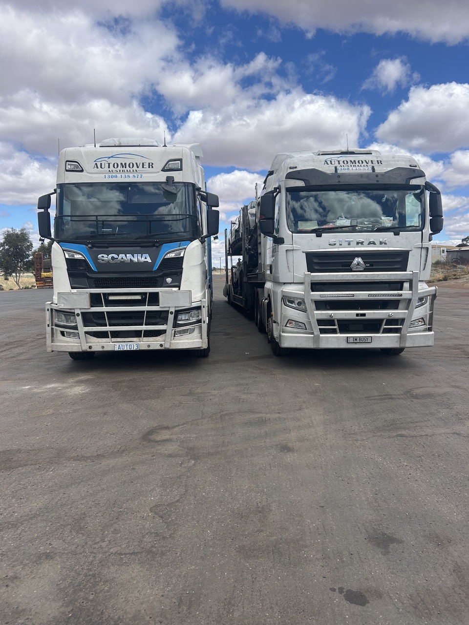 Auto Mover Heavy Truck Transport Fleet Lineup