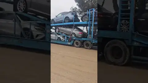 Auto Mover car transport – Multiple Vehicles Loaded on Car Carrier