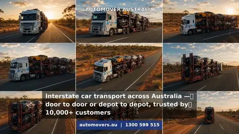 Interstate Car Transport Australia — Auto Mover car carriers in action