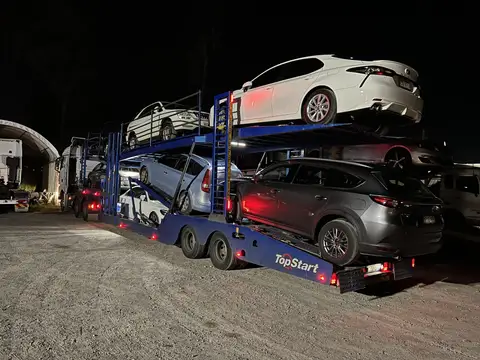 Auto Mover Multi-Car Transport Carrier Loading Multiple Vehicles
