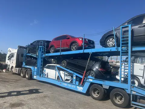 Auto Mover Multi-Vehicle Transport Carrier with Four Cars