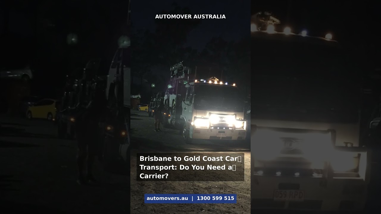 Auto Mover car transport – New blog: Brisbane to Gold Coast Car Transport - Do You Need a Carrier? Handy ti