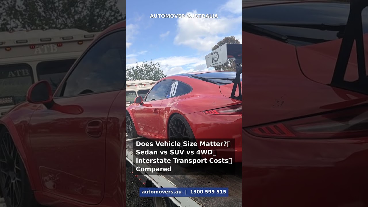 Auto Mover car transport – New blog alert Sedan vs SUV vs 4WD — what really impacts interstate vehicle t
