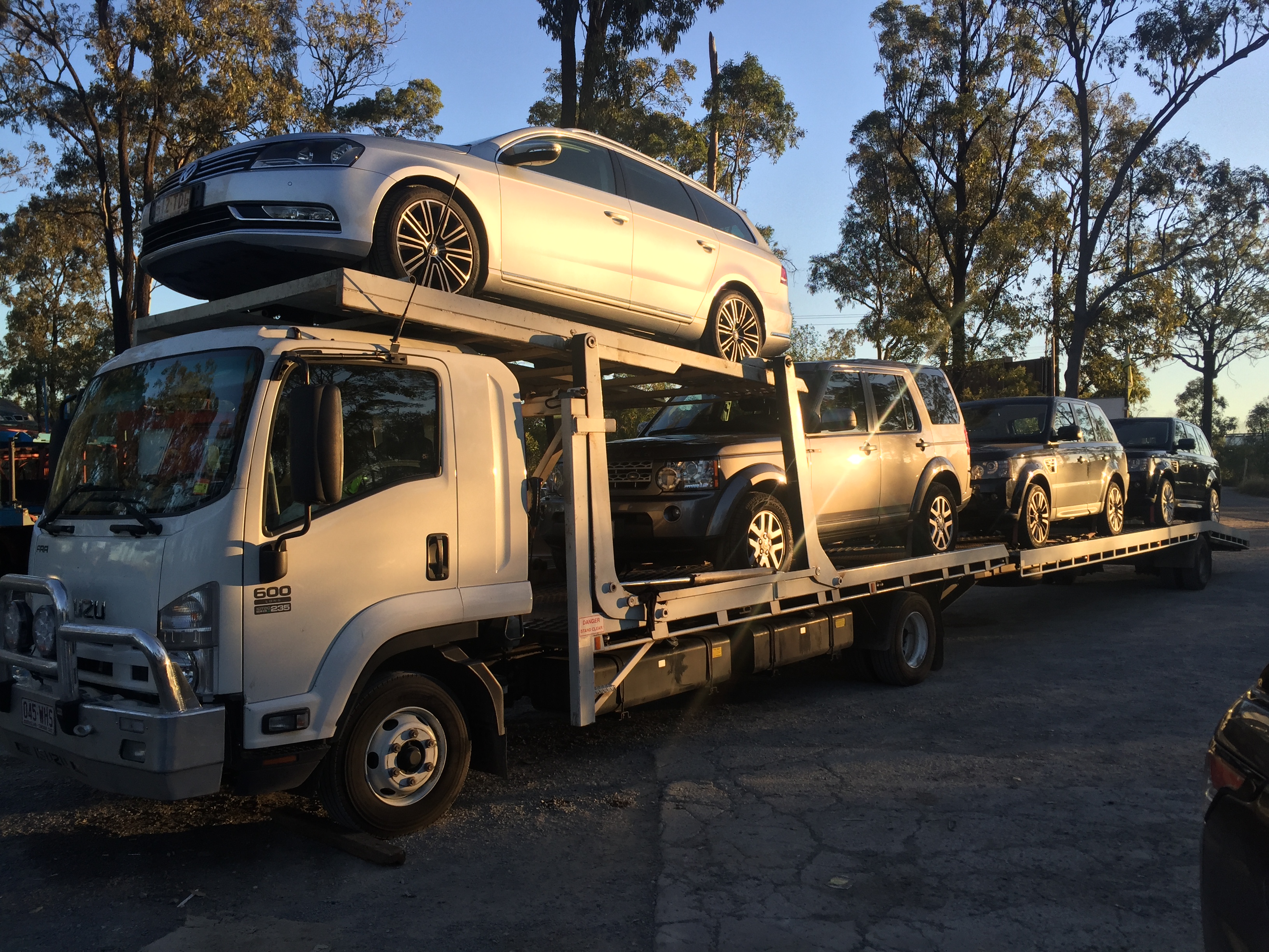 Auto Mover Multi-Car Transport Carrier Load