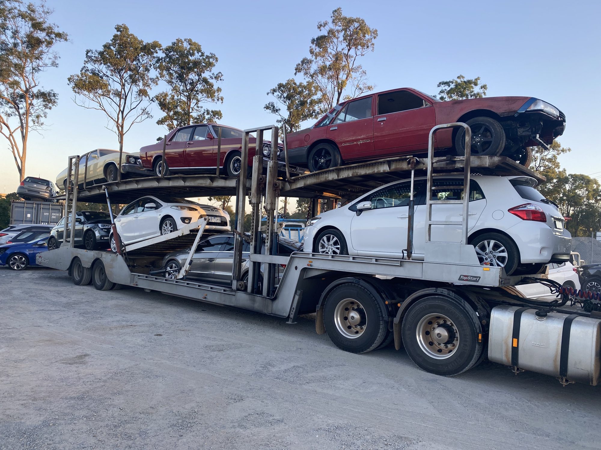 Auto Mover Multi-Level Car Carrier Transport Fleet