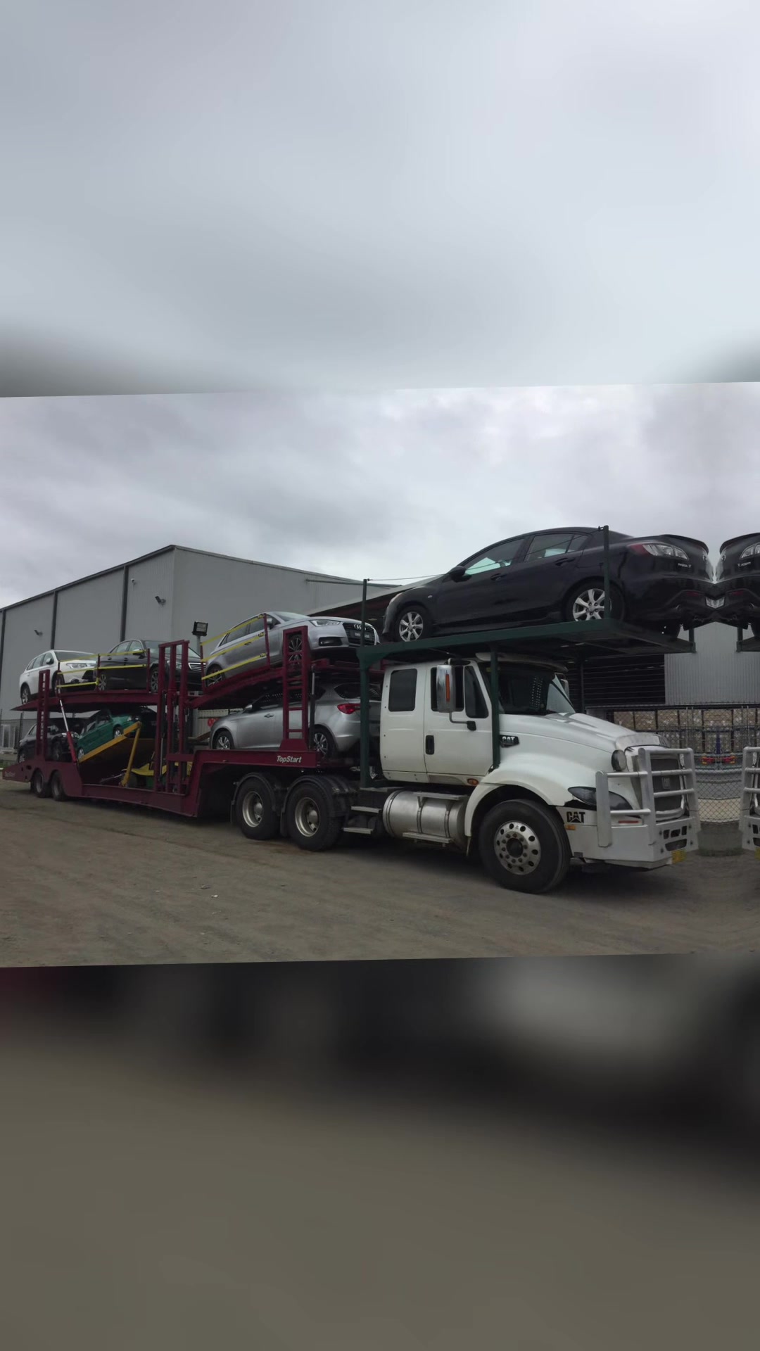 Auto Mover Multi-Level Car Carrier Transport Operations