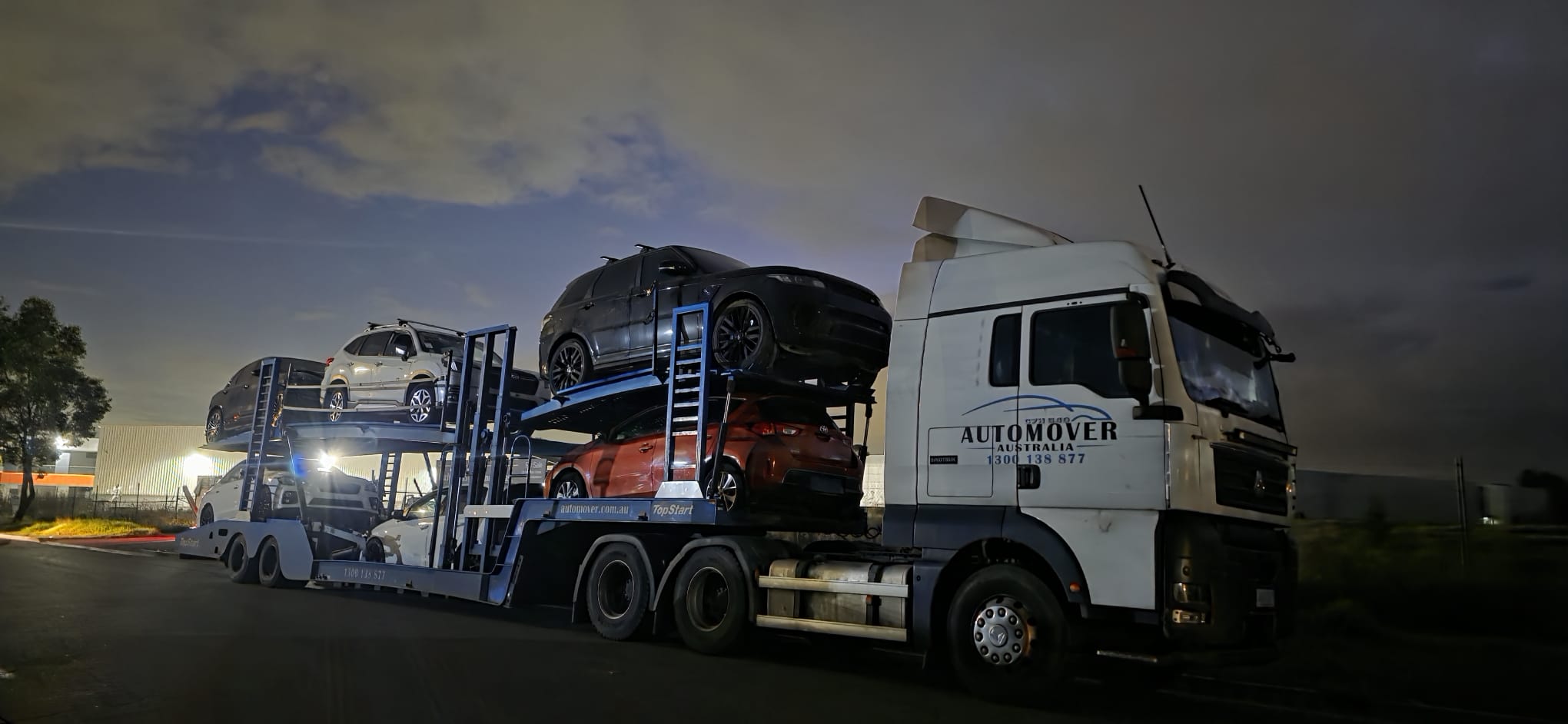 Auto Mover Multi-Vehicle Car Carrier Transport Fleet