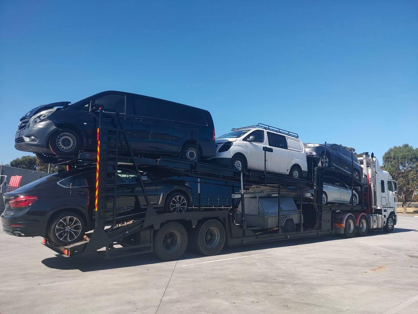Auto Mover Multi-Vehicle Transport Carrier Loading Fleet