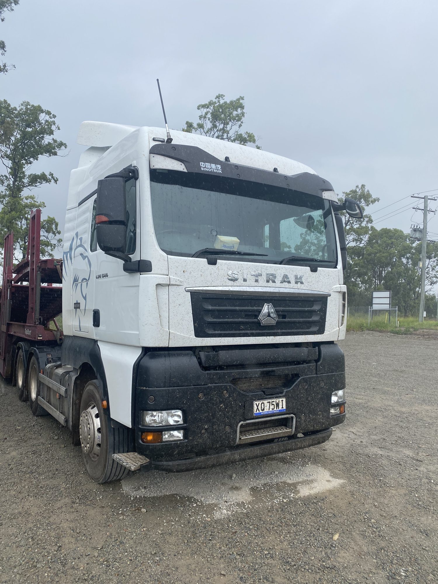 Auto Mover Sinotruk Prime Mover Ready for Transport