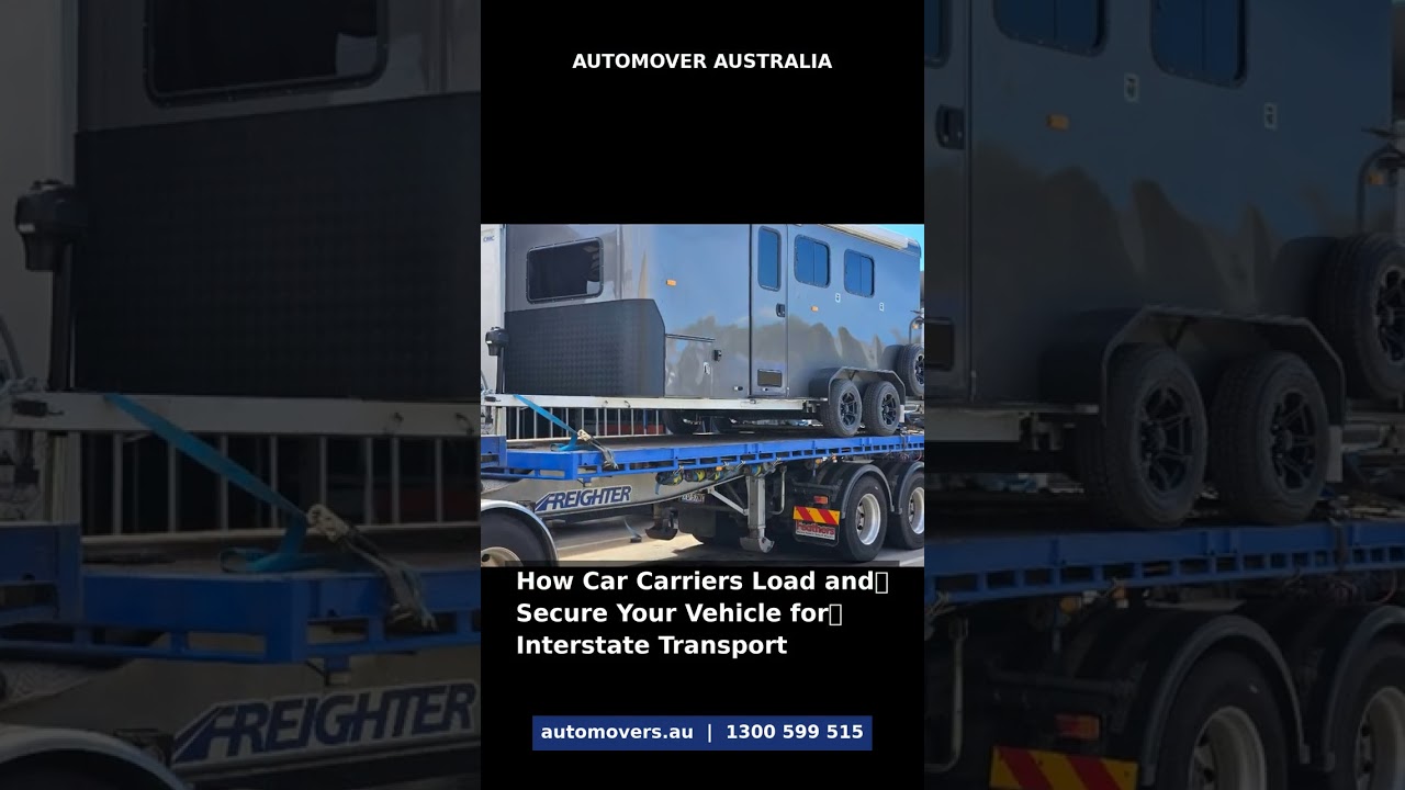 Curious how professional car carriers load & secure vehicles for the journey int